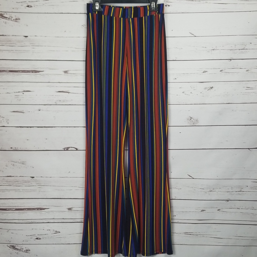 NWOT Striped Palazzo Pants Size Sm